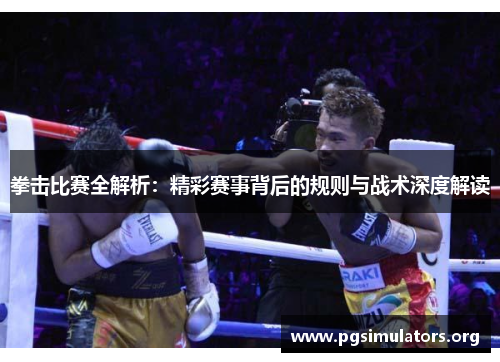 拳击比赛全解析：精彩赛事背后的规则与战术深度解读